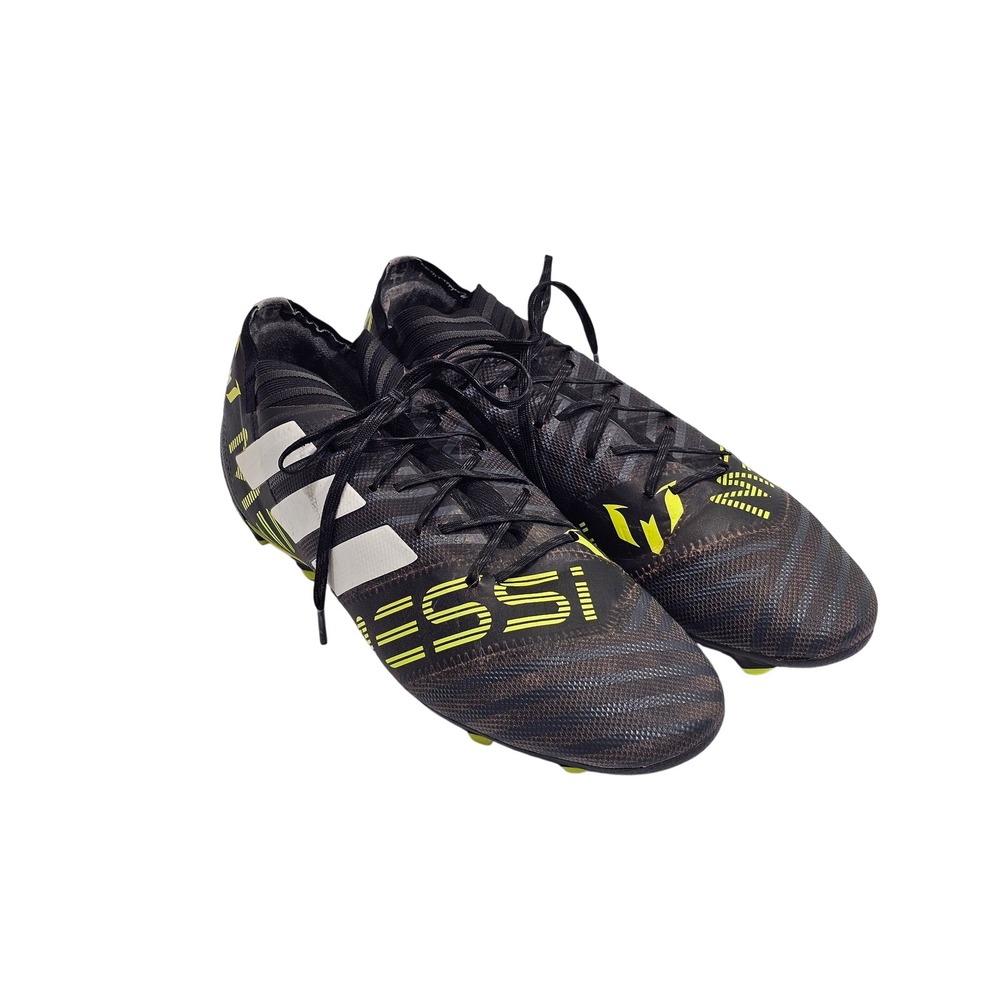 Adidas Nemeziz Messi 17.1 FG Mens Size 11.5 Black Yellow Soccer Cleats BY2409